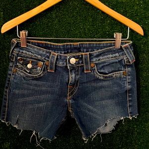True Religion Denim Shorts (Cut from Jeans)